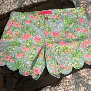 Lilly Pulitzer Disney around the parks collection shorts